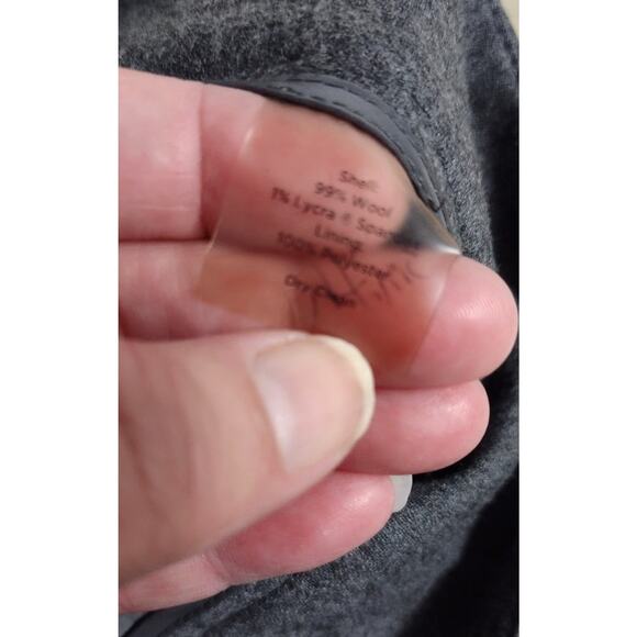 Talbots Heritage Flare Gray Wool Trouser Pants 10 - Picture 11 of 14